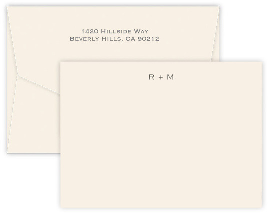 Triple Thick Executive Flat Note Cards